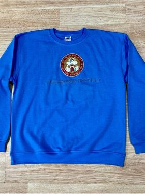 Universidad De Sevilla Crew Neck Men’s XL Blue Long Sleeve Hispalense Sweatshirt